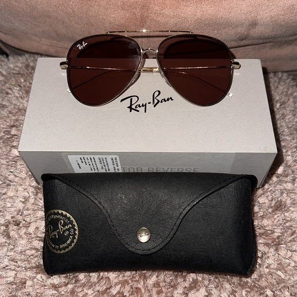 Ray-Ban Aviator Reverse Sunglasses - Picture 3 of 5